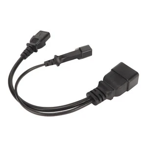IEC320 C13 And EU Plug To IEC320 C20 Power Cord IEC320 C13 And EU Female Plug T - Picture 1 of 23