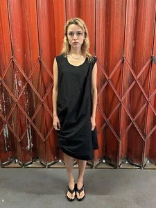 Black Issey Miyake Asymmetrical Dress   - Picture 1 of 8