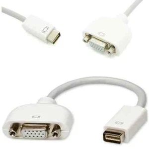 Mini DVI To VGA Adapter Video Cable For Apple ImAC Powerbook G4 Macbook - Picture 1 of 1