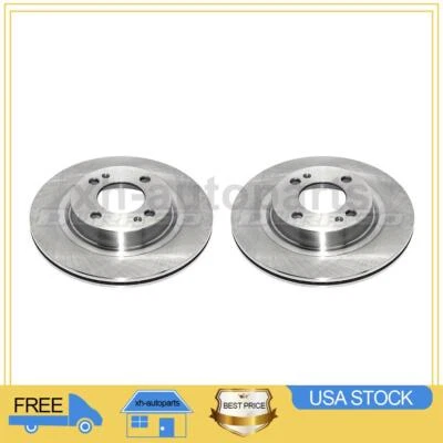 Fits 2017~2020 Mitsubishi Mirage 2X Front DuraGo Disc Brake Rotor - Image 1 of 3