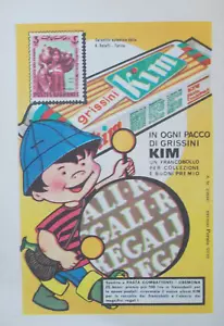 Pubblicità Advertising Italian Clipping 1970 GRISSINI KIM FRANCOBOLLO V.1. - Bild 1 von 3