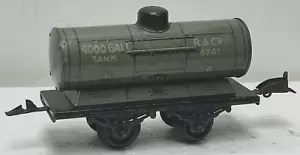 FANDOR PREWAR R & Co 6741 4000 GALLON TANK CAR 4-WHEEL MODEL TRAIN - Picture 1 of 7