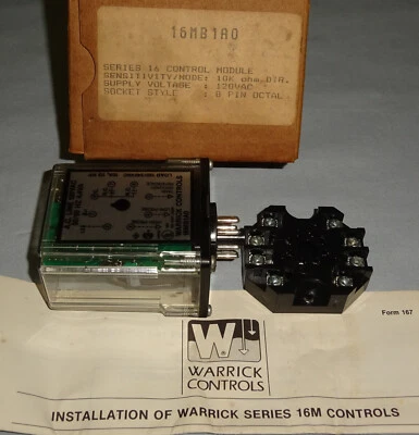 Warrick Controls 16MB1A0 Relay NEW - Image 1 of 4