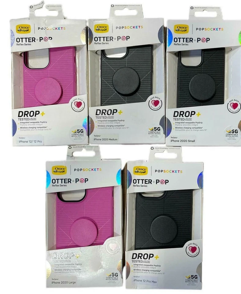 Funda OtterBox Otter + Pop Reflex para iPhone 12 / 12Pro iPhone 12 Pro Max 12 Mini Foto 1 de 1