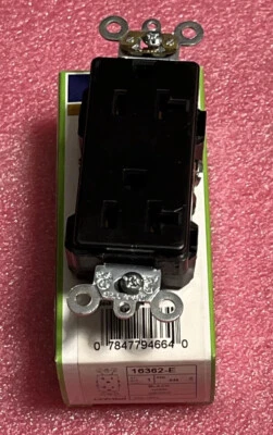 Leviton 16362-E Receptacle 20A-125V - Image 1 of 4