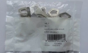 10 llaves en blanco ABLOY JMA ABL 1 - Imagen 1 de 2