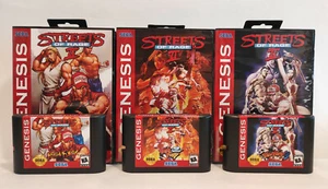 Streets of Rage 2 Fatal Fury Trilogy Crossover Sega Genesis/Mega Drive - Picture 1 of 12
