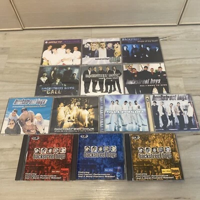HUGE Backstreet Boys  CD IMPORT LOT Of 13! The Call More Than That One Shape Of Foto 1 de 4