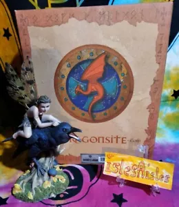 DragonSite 'Dusk' Boy Fairy by Shelia Wolk 2006 SW41050 - Picture 1 of 8