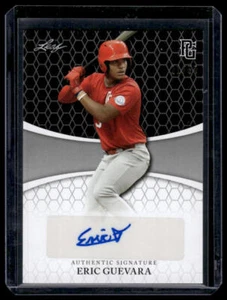 2022 Leaf Perfect Game Auto #BA-EG1 Eric Guevara #/50 - Picture 1 of 2