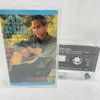 Chet Atkins Down Home Music Cassette Tape RCA TESTED - Image 1 of 4