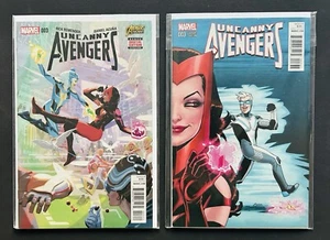 UNCANNY AVENGERS #3 & 3A Amanda Connor Scarlet Witch Variante | Marvel 2015 Sehr guter Erhaltungszustand/NM - Bild 1 von 1
