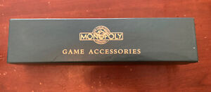 1991 Franklin Mint Monopoly Collectors Edition Green Game Accessories Box ONLY