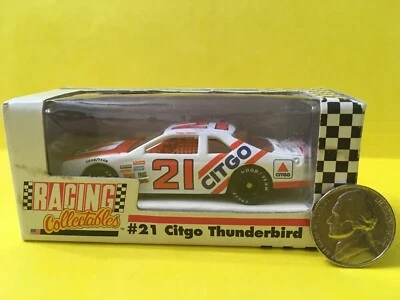 Morgan Shepherd Citgo Wood Bros. Thunderbird escala 1/64 1991 RCCA #21 Racing Col Foto 1 de 4