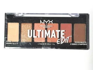 NYX Ultimate Edit Petite Shadow Palette USPP01 Warm Neutrals - Picture 1 of 3