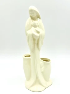 Haeger Gardenhouse Madonna Bambino Fioriera Vaso 1953 Orig. Adesivo Ottime Condizioni - Foto 1 di 7