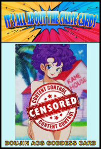 Ranfan Girls Of Dragon Ball Swimsuit  Goddess Anime Girl Doujin ACG Card