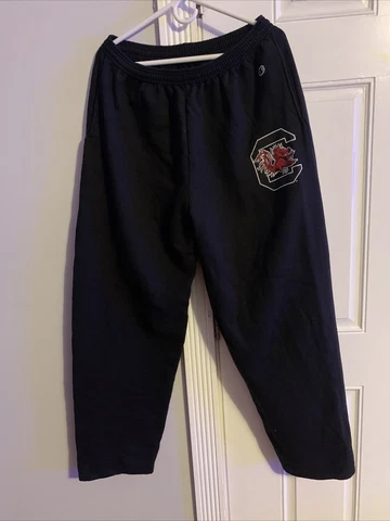 Champion Mens South Carolina Gamecocks Sz XL Sweatpants Black Cover
