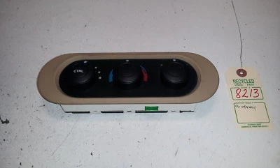 2006 Honda Odyssey Rear Climate Control Beige OEM #8213 - Image 1 of 4