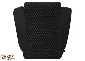 For 2007 2008 2009 Toyota Tundra -Driver Side Bottom Cloth Seat Cover Black - Picture 1 of 12