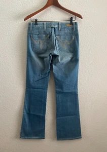 Y2K VTG Citizens of Humanity Boot Cut Low Rise Button Fly Jeans 28 x 31.5 - Picture 1 of 6