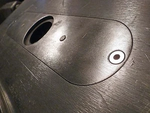 Tornillos de inserción de mesa para máquina ShopSmith Mark V - acero inoxidable - cubierta de hoja - Imagen 1 de 6