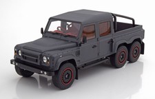 2015 Land Rover Defender Flying Huntsman 6x6 RHD Matt Gray 1/18 Scale LE of 300