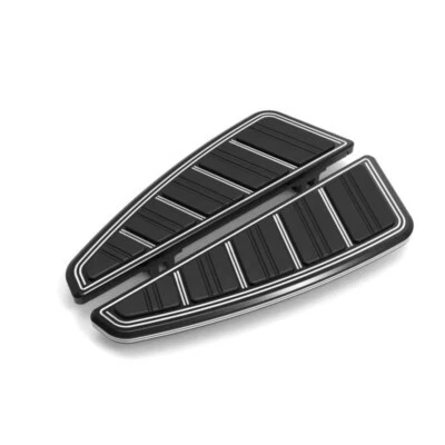 Black Driver Floorboard Footboard Fit For Harley Street Road Glide 2014-2022 - Изображение 1 из 4