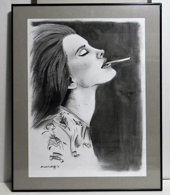 Annabelle Schafer- Carvão Original  - Imagem 1 de 4