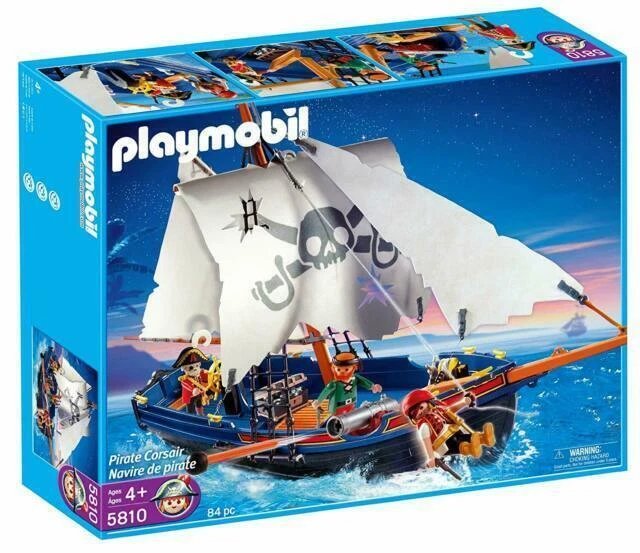 Playmobil 5810 Pirates Korsarensegler Explosive Boxed