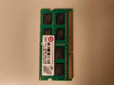 Transcend 4GB TS512MSK64W6H 1Rx8 DDR3L-1600 (DDR3L-12800) Laptop RAM - Immagine 1 di 2