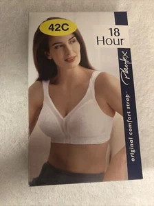 Playtex White 18 Hour Bra 42C NIB - Picture 1 of 6