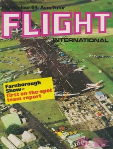 Flight International (7 Sep 1972) Farnborough, HS.1182, Cessna 206, Lockheed S-3 - Picture 1 of 1
