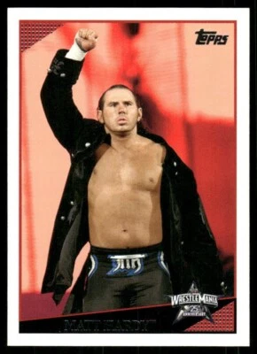 2009 Topps WWE #82 Matt Hardy wrestling card - Image 1 of 2