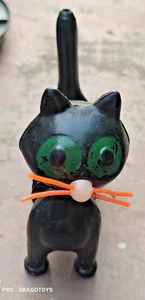 VINTAGE SPIELZEUG KATZE LIBUSE NIKLOVA QUIETSCHENDES PLASTIKSPIELZEUG TSCHECHISCH MODERN ART DECO - Bild 1 von 24