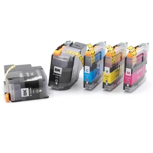 5 Druckerpatronen Ersatz für Brother LC22EY LC-22EY LC-22EM XXL +Chip 161ml - Afbeelding 1 van 3