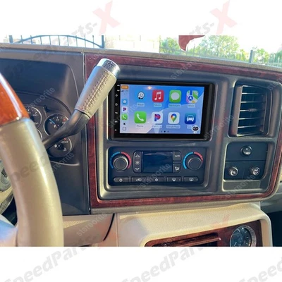 For 2003 2004 2005 2006 Cadillac Escalade 4+64G Android 13 CarPlay Stereo Radio Foto 1 de 4