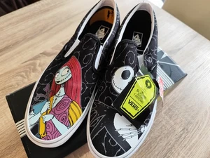 Vans The Nightmare Before Christmas Jack And Sally klassische Slipper Größe UK 9 - Bild 1 von 6