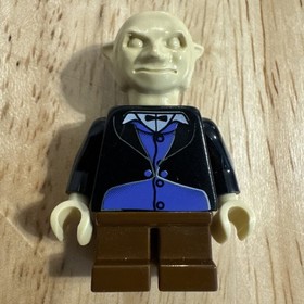 Goblin - BLACK TORSO 4714 Gringots Harry Potter LEGO&reg; Minifigure Mini Figure