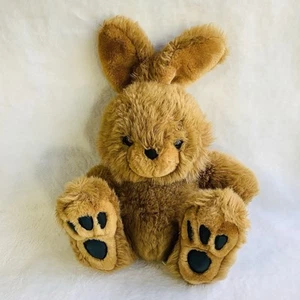 Chosun Hase Kaninchen Plüschtier Stofftier braun Ostern 12 Zoll große Füße - Bild 1 von 8