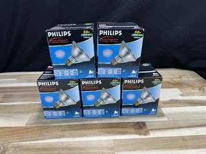✅5 Philips Energy Advantage Bulbs IR Halogen ✅PAR30S ✅Spot 10° ✅50W ✅650 Lumens - Picture 1 of 6