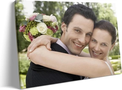 Telas personalizadas para animais de estimação impressões de arte de parede em tela com suas fotos com moldura - Imagem 1 de 4