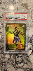 AMON RA ST BROWN SSP Bo Jackson Battle Arena Cyber EXCLUSIVE Promo POP 1!  PSA 9 - Bild 1 von 2