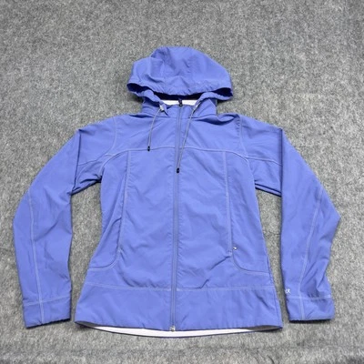 Marmot Jacket Womens Medium Blue Hooded Softshell Full Zip Outdoor Activewear - Image 1 of 4