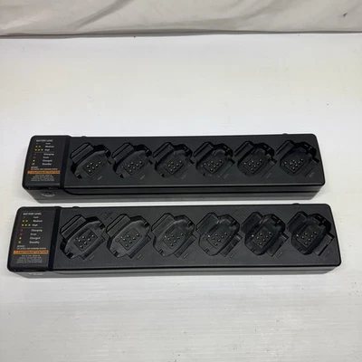 LOT OF 2 Motorola PMPN4465A Multi-Unit Charger For DTR600 and DTR700 - Image 1 of 4