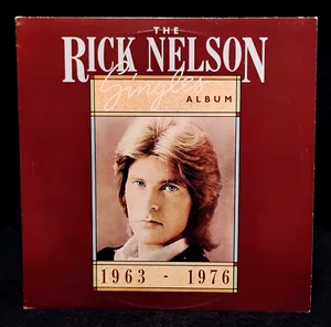 RICK NELSON "SINGLES ALBUM 1963-1976" (RARE "MINT" VINYL / 1ST U.K. RL-1977) - Picture 1 of 11