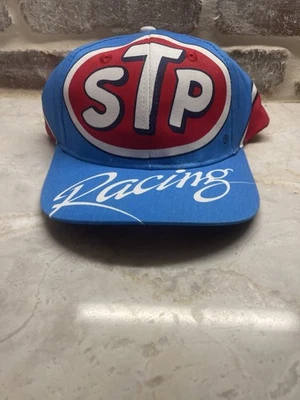 Vintage STP Racing Hat.  SnapBack Adjustable Cap NASCAR New Old Stock! - Image 1 of 4