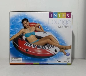 INTEX Red River Run Lounge Inflatable Water Float 53in - Picture 1 of 3