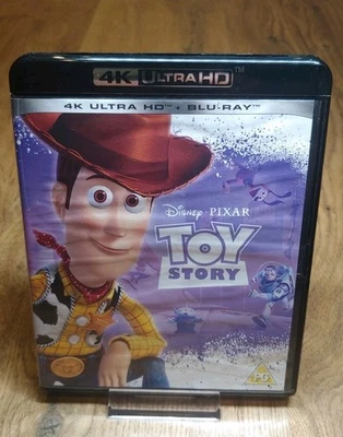 Toy Story - 4K Ultra HD & Blu-ray Film Movie Disney Pixar Inc Slipcover Free P&P - Image 1 of 4