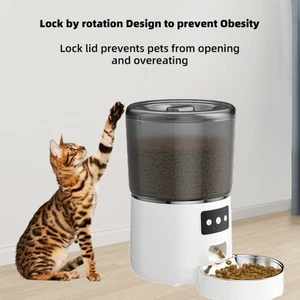 Timed Feeding Cat Automatic Feeder APP Control Feeder Home Use - Picture 1 of 16